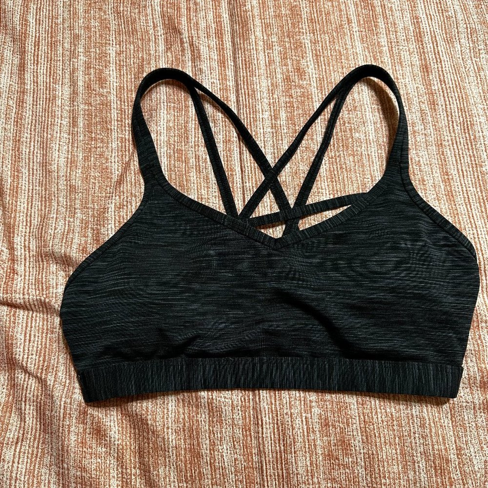 ZYIA Active Women's Luxe Strappy Bra Black Size XS